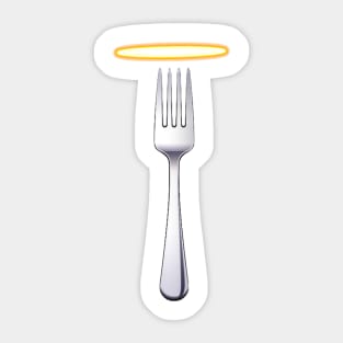 Holy Fork - Good Place Sticker